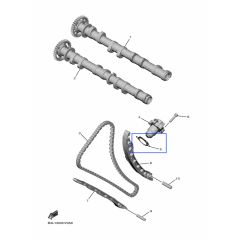 Yamaha OEM gasket tensioner case YZF-R1 15>