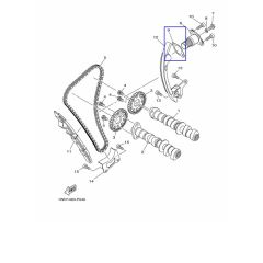 Yamaha OEM gasket tensioner case YZF-R3 15>