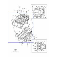 Yamaha OEM crankcase YZF-R3 15>