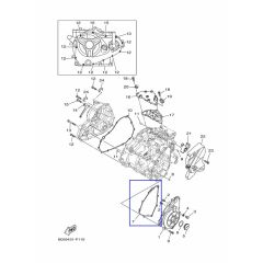 Yamaha OEM generator cover gasket YZF-R3 15>