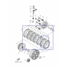 Yamaha steel plate clutch YZF-R3 15>