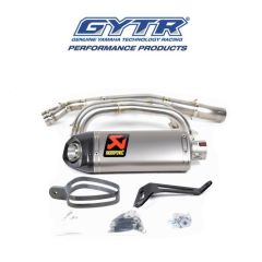 GYTR Akrapovic titanium WSSP300 racing exhaust system YZF-R3 15>