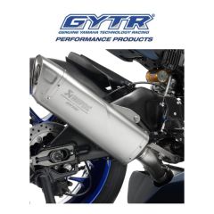 R1 SLIPON TITANIUM TRACKDAY MID-MUFFLER KIT <101 DB NOICE LEVEL