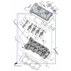 Yamaha OEM cylinder head YZF-R1 20>