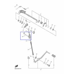 Yamaha OEM quick shifter assy YZF-R6 17>