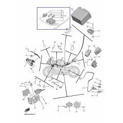 YAMAHA WIRE HARNESS ASSY