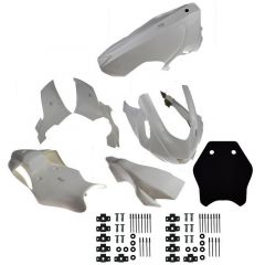 Motocarbons complete fairing set + 12 quick releases + seat foam YZF-R6 17>