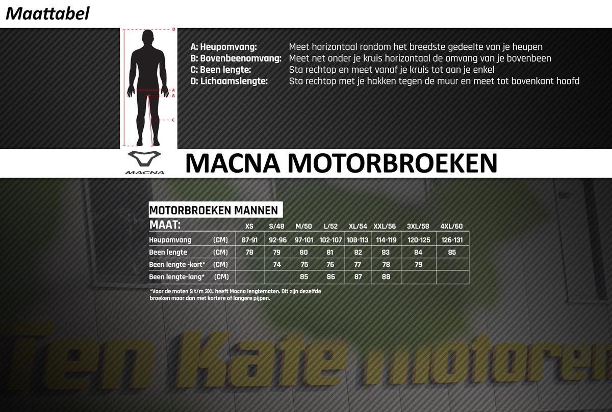 Macna Forge textile motorcycle pants Tenkateshop