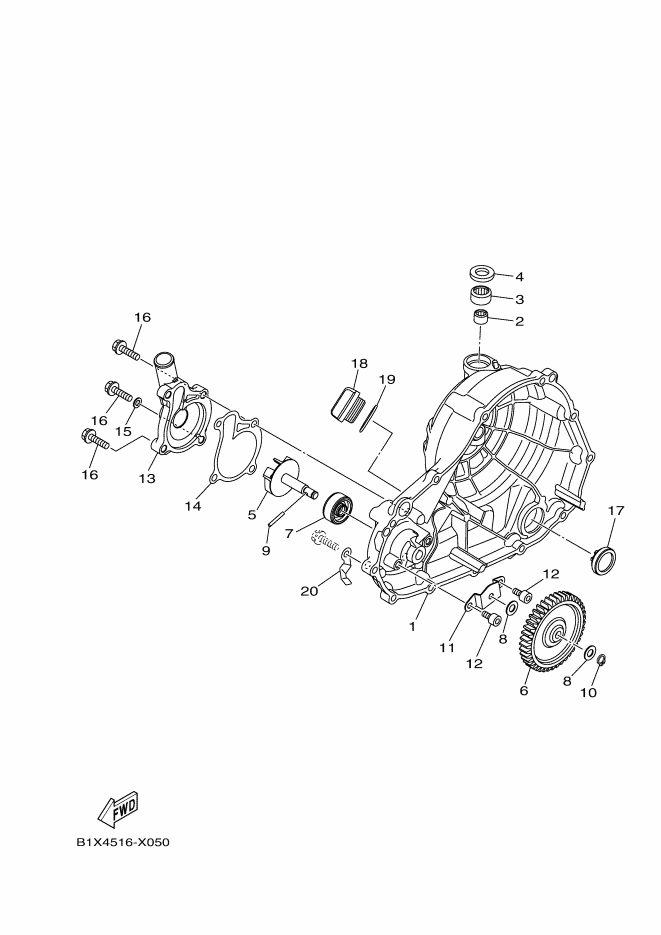 YAMAHA YZF-R3 (2022-2024) - WATER PUMP | Tenkateracingproducts.com