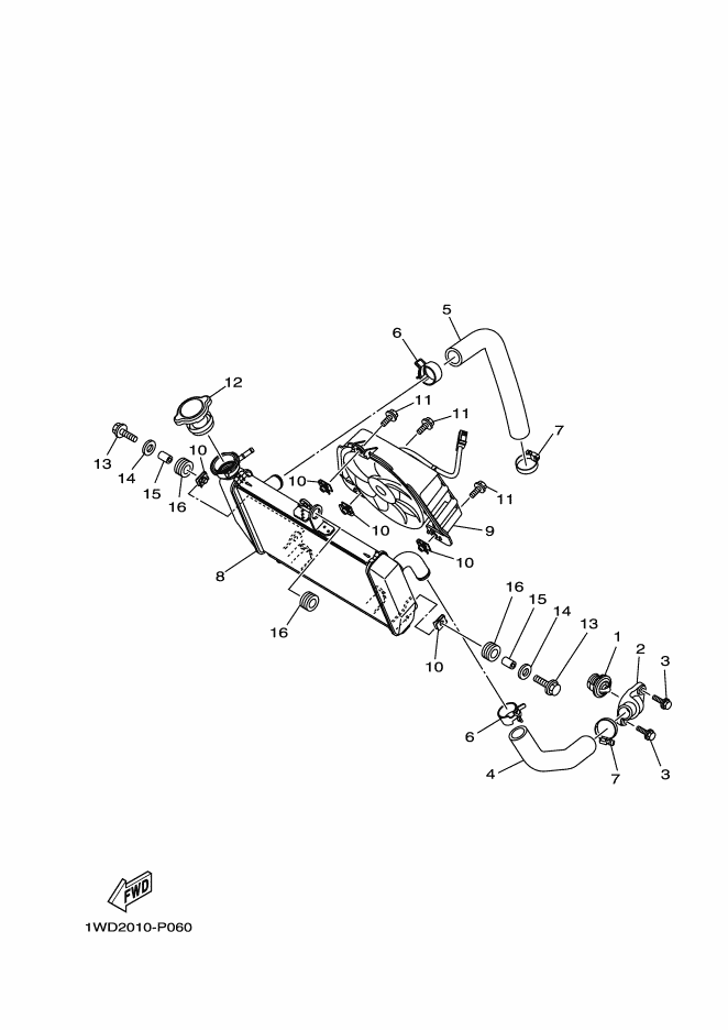 YAMAHA YZF-R3 (2022-2024) - RADIATOR & HOSE | Tenkateracingproducts.com