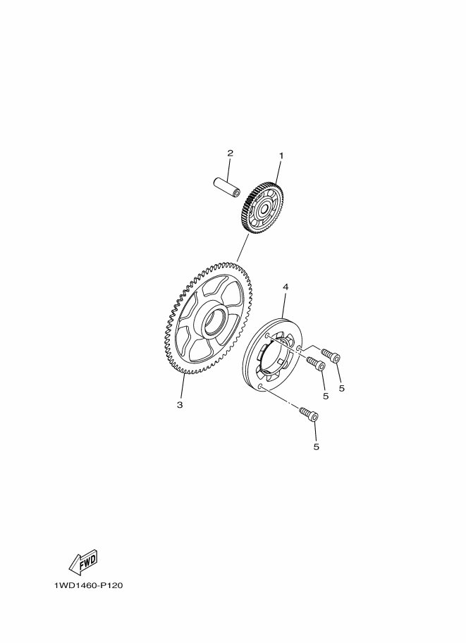 YAMAHA YZF-R3 (2022-2024) - STARTER CLUTCH | Tenkateracingproducts.com