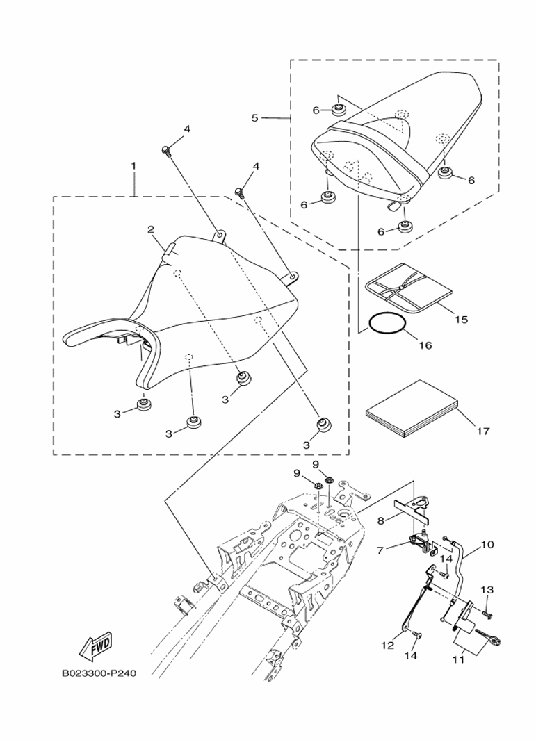 YAMAHA YZF-R3 (2019-2021) - SEAT | Tenkateracingproducts.com