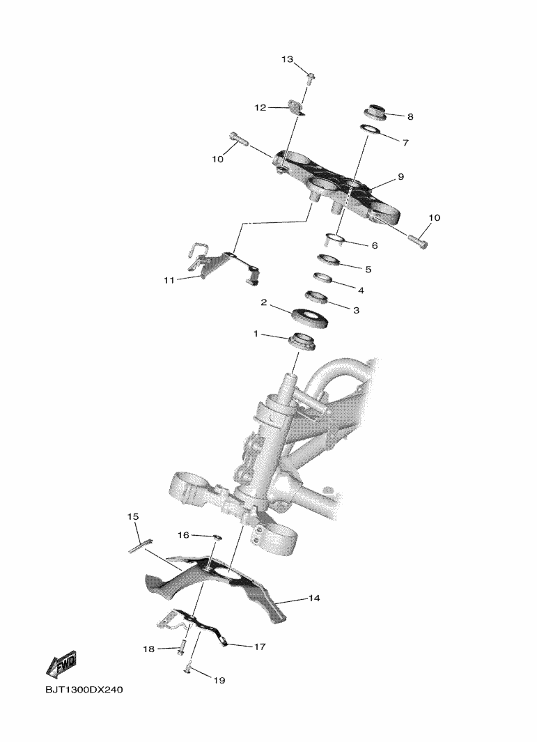 YAMAHA YZF-R7 (2022-2024) - STEERING | Tenkateracingproducts.com