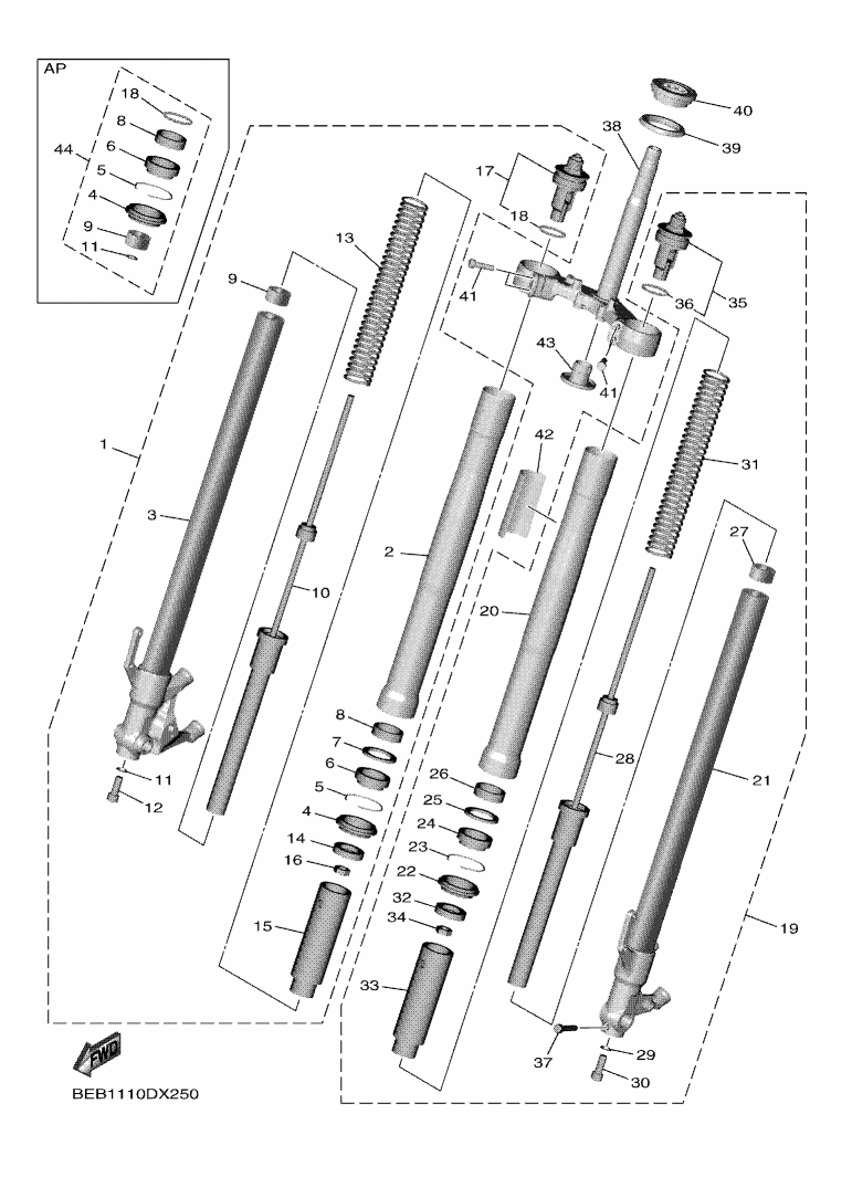 FRONT FORK (2022-2024)