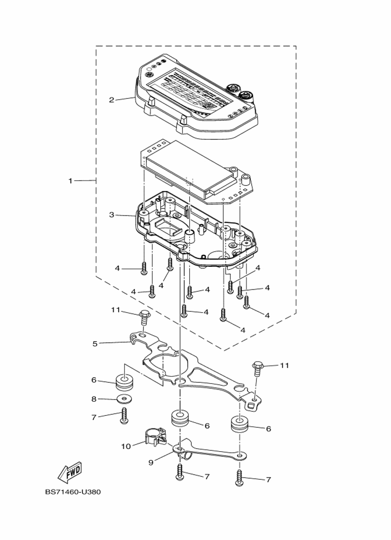 YAMAHA YZF-R3 (2019-2021) - METER | Tenkateracingproducts.com