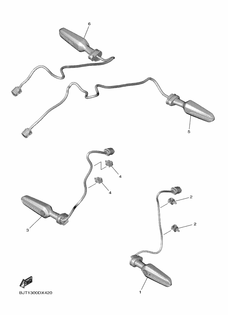 YAMAHA YZF-R7 (2022-2024) - FLASHER LIGHT | Tenkateracingproducts.com