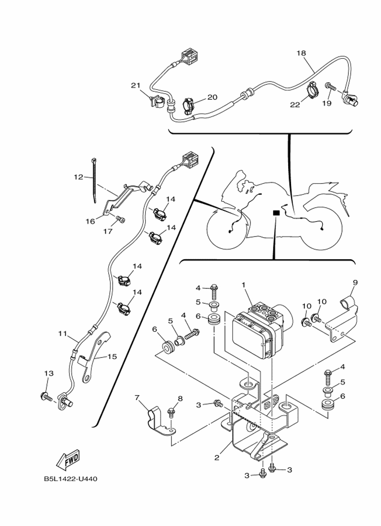 YAMAHA YZF-R3 (2019-2021) - ELECTRICAL 3 | Tenkateracingproducts.com