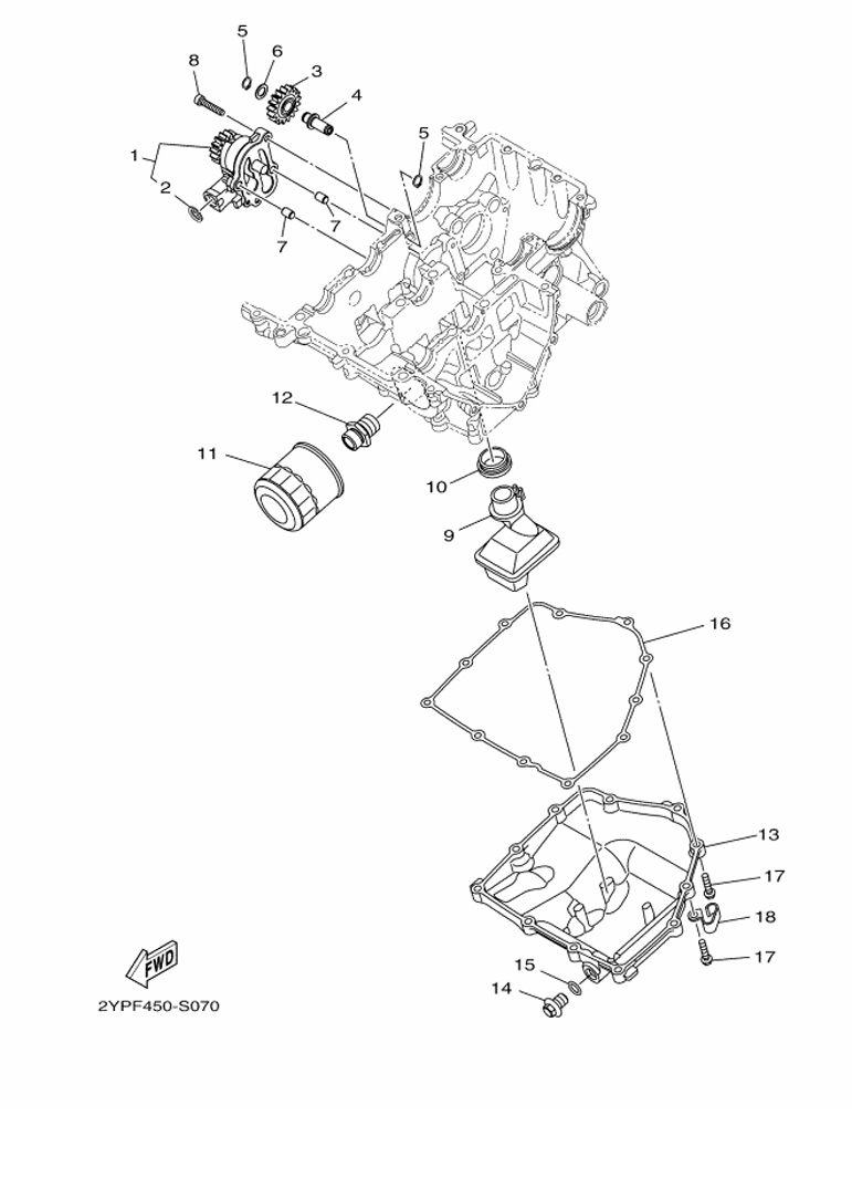 YAMAHA YZF-R3 (2019-2021) - OIL PUMP | Tenkateracingproducts.com